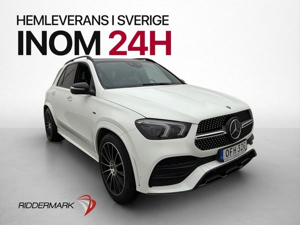Mercedes GLE350 de 4M AMG Pano Burm Skärmar-Bak MOMS - 2021