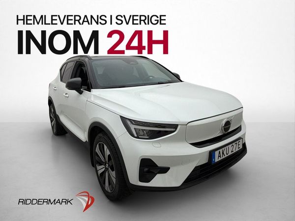 Volvo XC40 Recharge Plus Värmare Kamera Navi Dragkrok - 2023