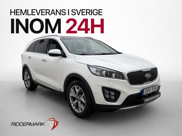 Kia Sorento 2.2 CRDi AWD 7-Sit Pano Skinn Infinity 360° Drag - 2017