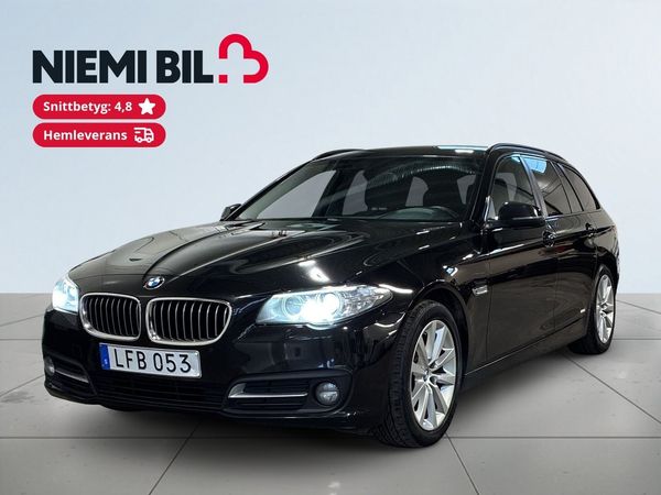 BMW 520 d Touring Aut Drag Skinn Navi Rattvärme S&V-Hjul - 2016