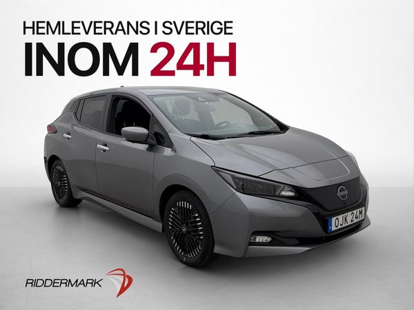 Nissan Leaf 40kwh N-connecta 360° Carplay Adaptiv-farthållar - 2022