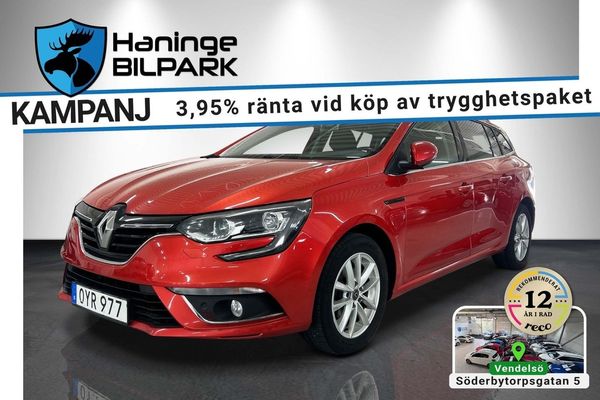 Renault Megane Sport Tourer 1.2 / Nyservad / CarPlay / Superdeal 3,95% - 2018