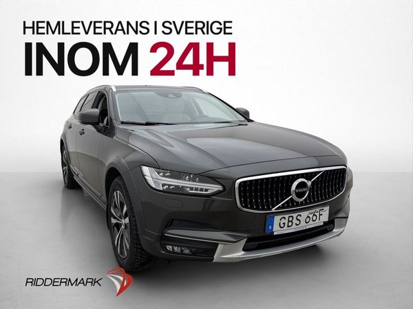 Volvo V90 Cross Country D4 200hk AWD Värmare Kamera Skinn - 2019