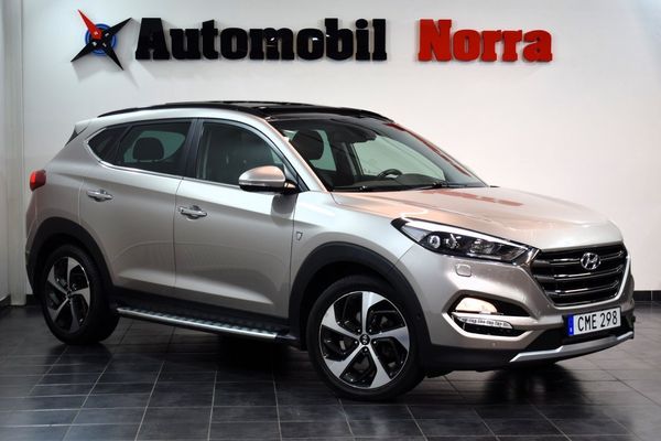 Hyundai Tucson 1.6 T-GDI AWD Comfort Plus B-kamera/Pano/Drag - 2016