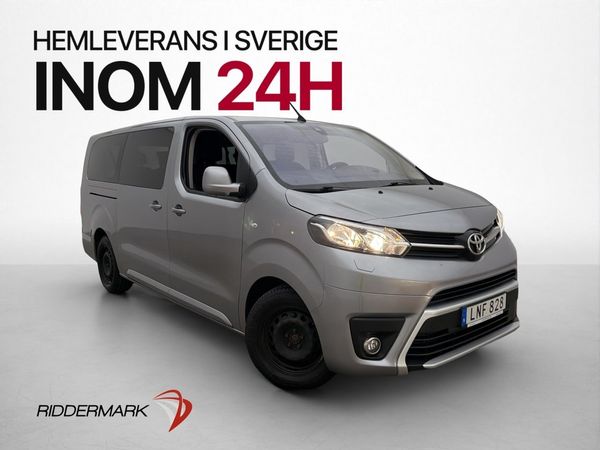 Toyota Proace Verso Extra Lång PDC Drag HUD CARPLAY 9-Sits - 2021