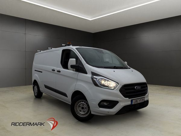 Ford Transit Custom L2 D-Värm 2xDörr B-Kam Drag CARPLAY Moms - 2023