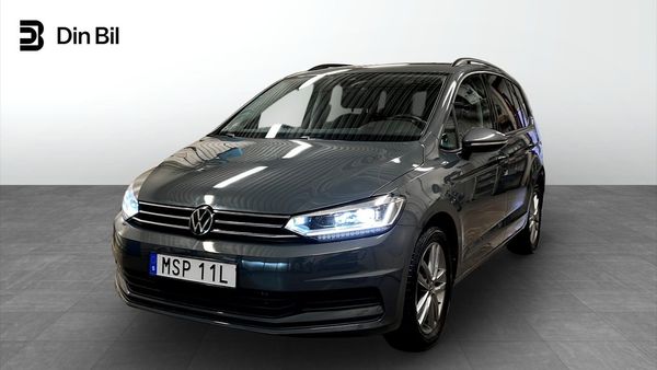Volkswagen Touran TSI150 DSG Edition/7sits/P-värmare - 2025