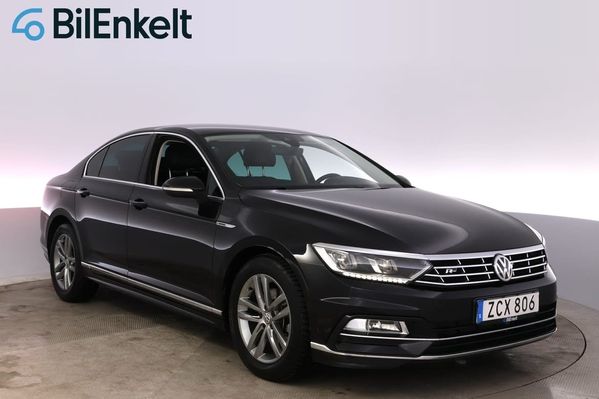 Volkswagen Passat 190 TDI 4M DSG R-Line Cockpit Drag D-Värme Läder - 2018