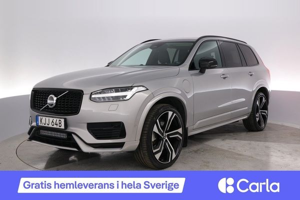 Volvo XC90 7-sits T8 Ultra Dark B&W Pano Massage HUD Drag - 2025