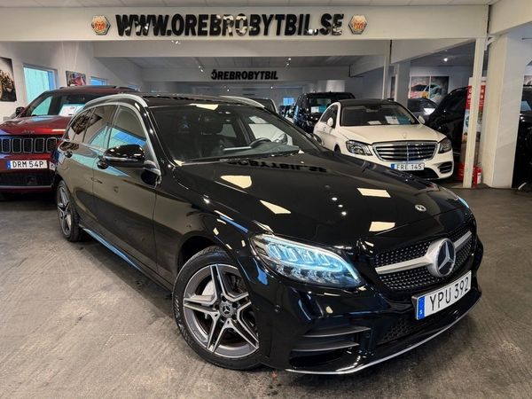 Mercedes C220 T d 4MATIC AMG Pano Drag Gps Värmare Cockpit 194hk - 2019