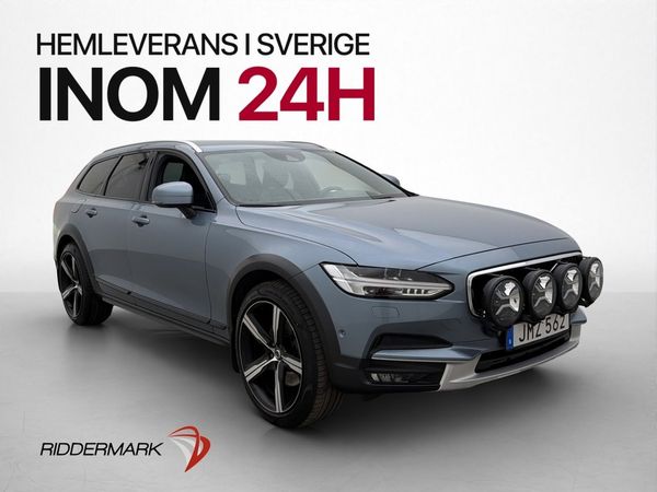 Volvo V90 Cross Country D5 AWD Pro Värmare 360° Navi Skinn - 2017