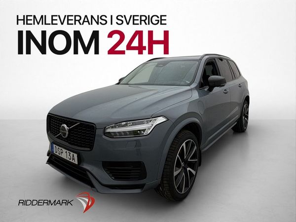 Volvo XC90 T8 AWD Ultimate Dark 7Sits Värm Pano Drag H/K 360 - 2023