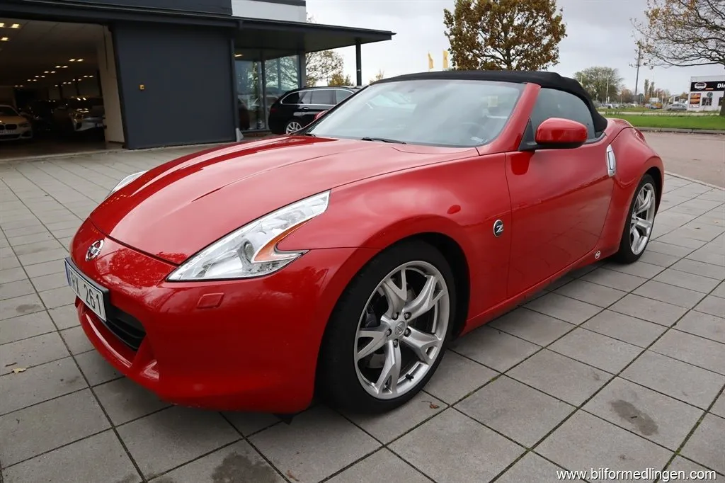 NISSAN 370Z ROADSTER 3.7 V6 328 CH – CABRIOLET – BOÎTE MANUELLE – 85 550 KM