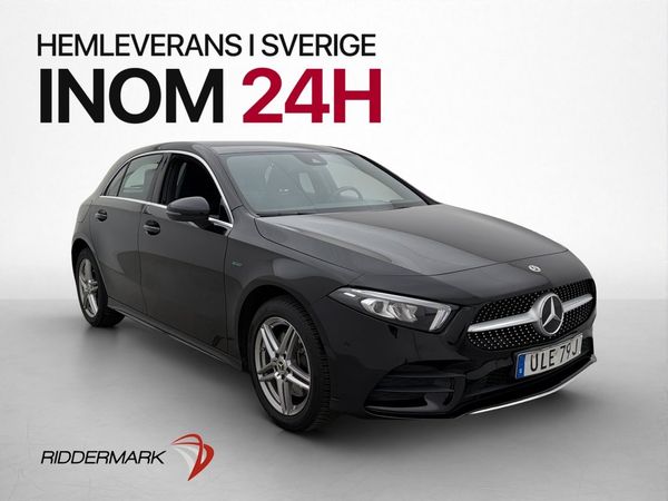 Mercedes A250 e 218hk AMG Kamera Wide Förklimatisering - 2021