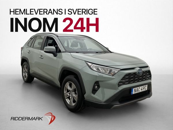 Toyota RAV4 Hybrid AWD Active Backkamera Drag Rattvärme MOMS - 2023