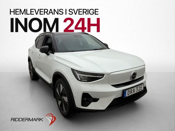 Volvo XC40 Recharge Twin Ultimate Pano H/K 360° Drag MOMS - 2024