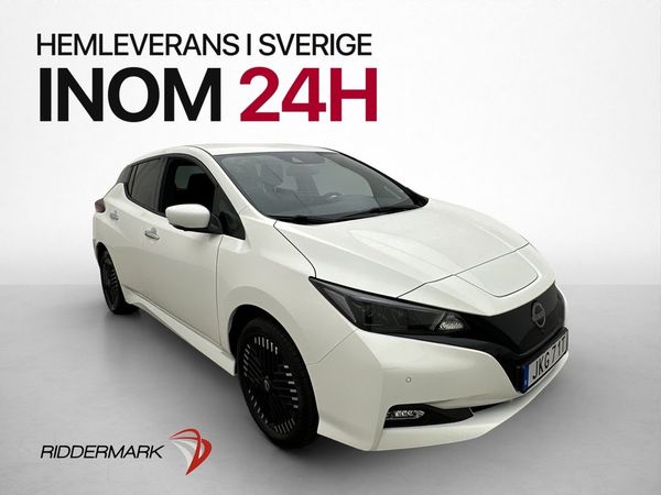 Nissan Leaf e+ 217hk N-Connecta 360° Rattvärme Navi MOMS - 2022