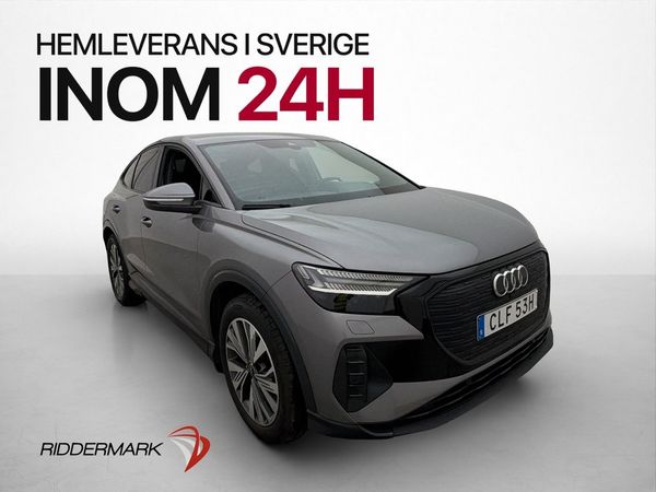 Audi Q4 e-tron 40 Sportback e-tron Comfort Kamera Matrix Dragkrok - 2022