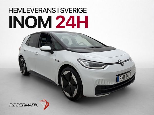 Volkswagen ID.3 Pro Performance Style Panorama I.Q Värm Drag - 2021