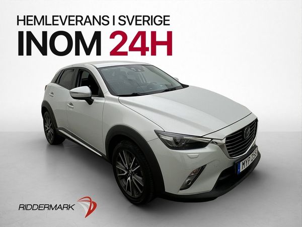 Mazda CX-3 1.5 SKYACTIV-D AWD Skinn Kamera Bose HuD - 2016