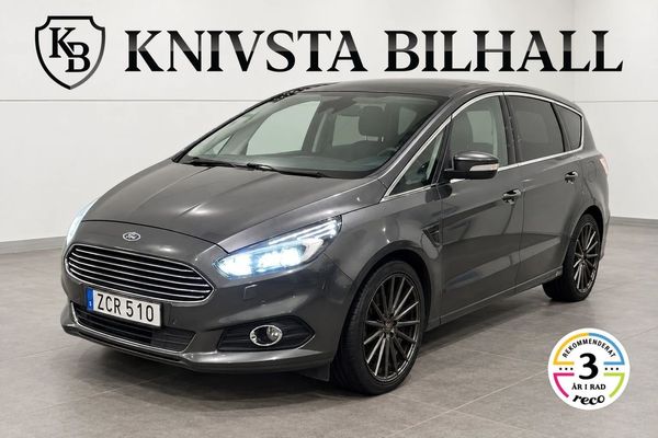 Ford S-Max 2.0 TDCi Powershift Business 7-sits Värmare Drag 180hk - 2018