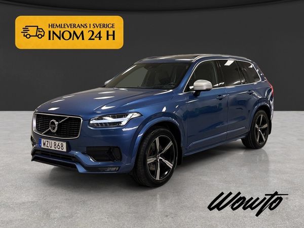 Volvo XC90 D5 AWD 235HK 7-Sits R-Design /Pano /HuD /B&W - 2019
