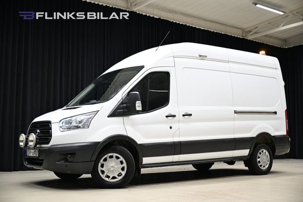 Ford Transit 350 2.0 TDCi AWD 130HK Dubbeldörr|Drag|Värmare|Nykamrem - 2018