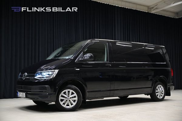 Volkswagen Transporter 2.0 TDI 150HK L2 Nedlackad|Drag|Värmare|GPS|Enägare - 2019