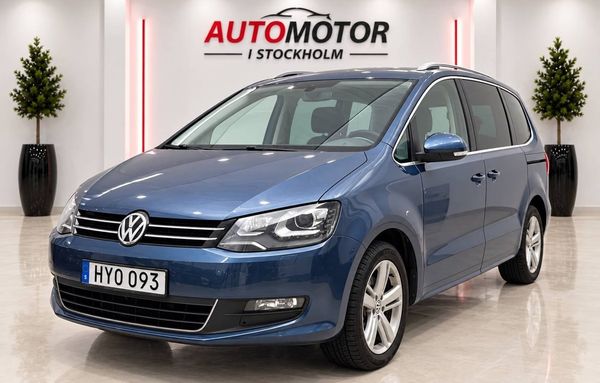 Volkswagen Sharan 7Sits 2.0 TDI Auto Panorma El dörrer Drag Värma B-Kamer - 2016
