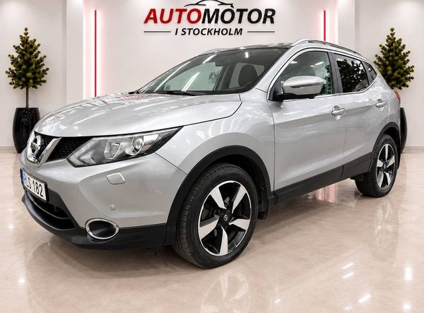 Nissan Qashqai 1.2 DIG-T Auto Panorama Kamera 360 Dragkrok ACC Euro 6 - 2017