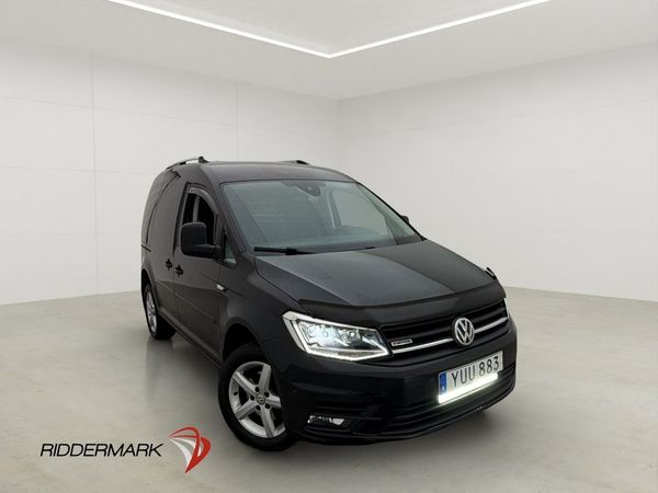 Volkswagen Caddy 4Motion 150hk Värmare PDC Dragkrok CARPLAY - 2019