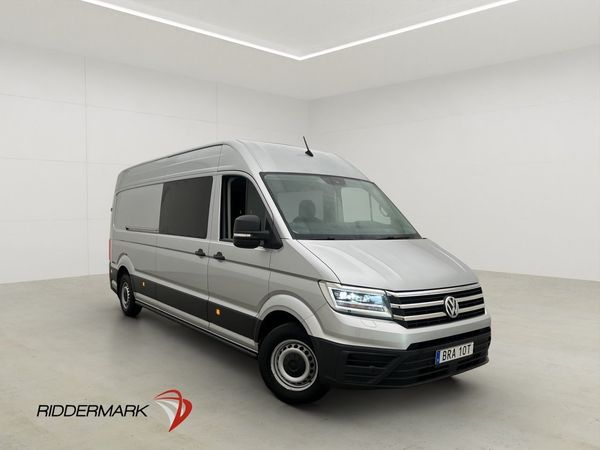 Volkswagen Crafter Dubbelhytt L4H2 Värmare Drag Kamera Moms - 2023