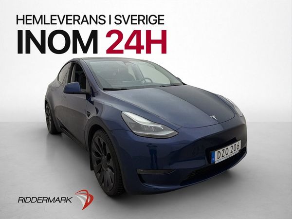 Tesla Model Y Performance AWD 1 Brukare Moms Drag Värmare AP - 2024