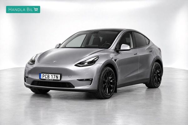 Tesla Model Y Long Range AWD Autopilot Drag Skinn Pano Moms - 2023