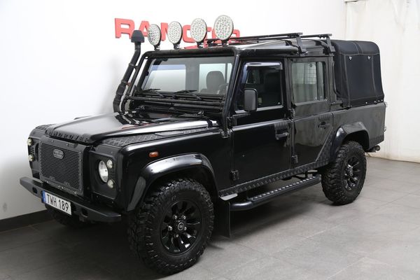 Land Rover Defender 110 4x4 TD5 Black Edition Snorkel Extraljus Drag Pick-Up - 2002
