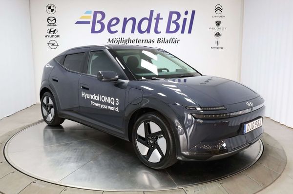 Hyundai Ioniq 3 Select 61 kWh | Värmepump | Lagerbil | 497 km Räckvidd - 2027
