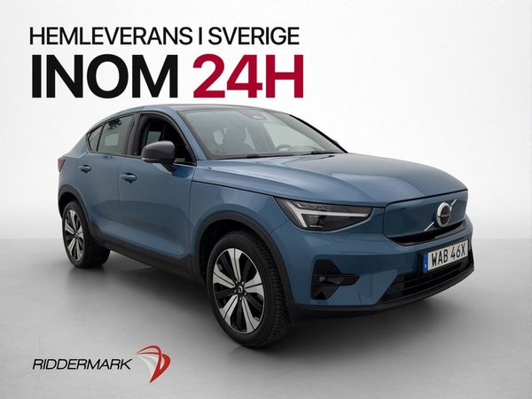 Volvo C40 Recharge 231hk Plus Panorama Värmepump Kamera Drag - 2023