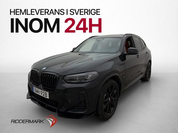 BMW X3 xDrive30e M Sport Innovation Pano Värm H/K HuD Drag - 2024