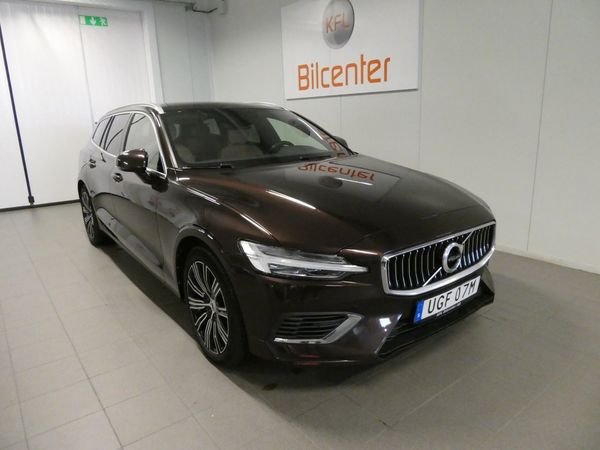 Volvo V60 T6 Twin Engine AWD Inscription Drag-Skinn-Värmare-SoV - 2020
