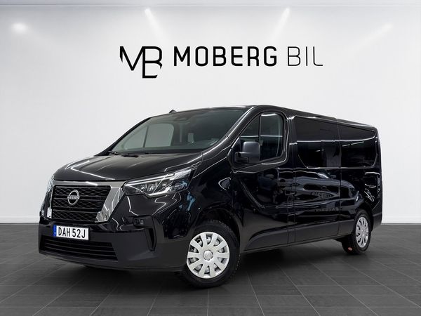 Nissan Primastar Crew 3.0t 2.0 dCi 170hk 9-Sits L2 Drag B-Kamera MOMS - 2026