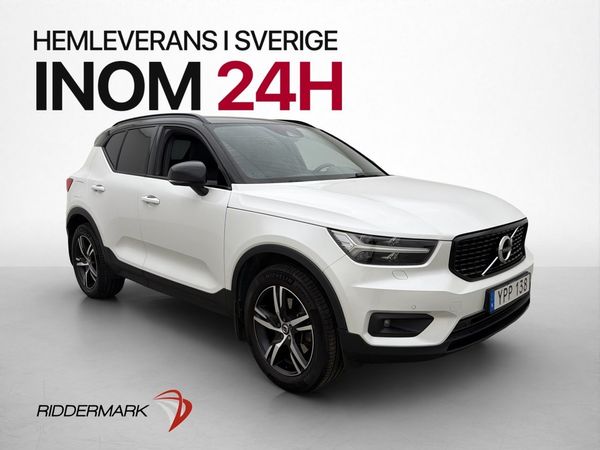 Volvo XC40 T4 R-Design Kamera Navi Värmare Skinn Drag - 2019