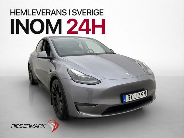 Tesla Model Y Performance Pano HW3 Värmepump Kamera Navi - 2023