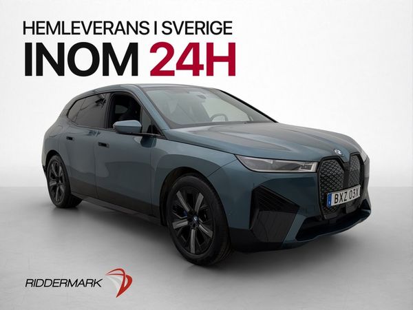 BMW iX xDrive40 Sport Package H/K 360° HuD Värmepump Drag - 2022