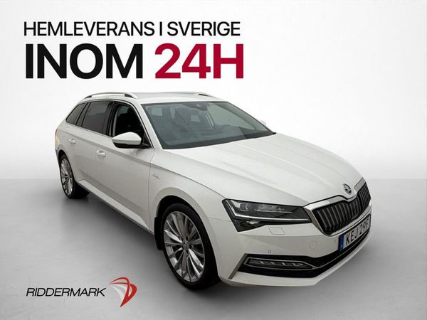Skoda Superb iV L&k BusinessAdventure Värm Skinn Canton Drag - 2020