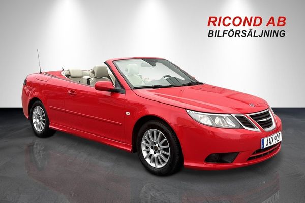 Saab 9-3 CABRIOLET 1.8T BIOPOWER AUTOMAT 1 BRUKARE MYCKET FIN - 2009