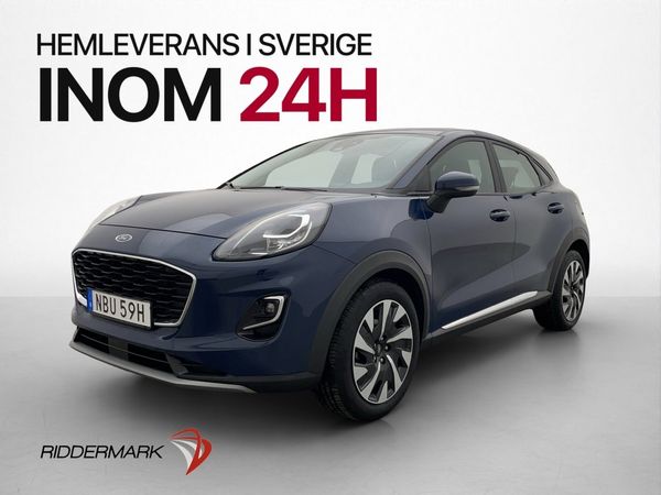 Ford Puma EcoBoost Hybrid Titanium Navi P-Sensorer CarPlay - 2024
