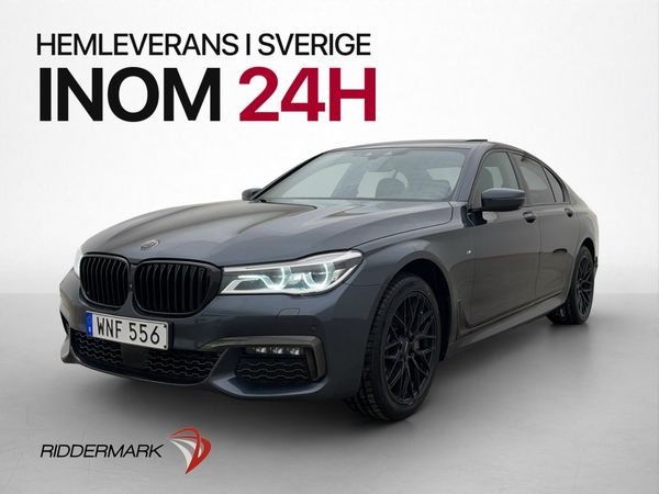 BMW 730 d xDrive M Sport H/K Panorama Soft-Close Massage - 2016