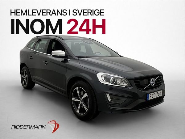 Volvo XC60 D4 AWD R-Design VOC Värm Sensorer Rattvärme BLIS - 2017