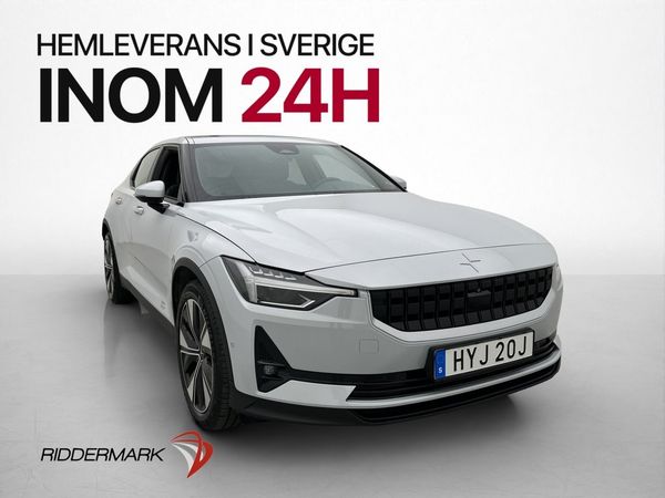 Polestar 2 Long Range Single Motor Plus Pano H/K Drag MOMS - 2023