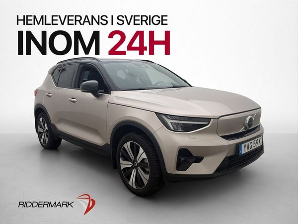 Volvo XC40 Recharge Plus Kamera Värmepump Drag CarPlay - 2023